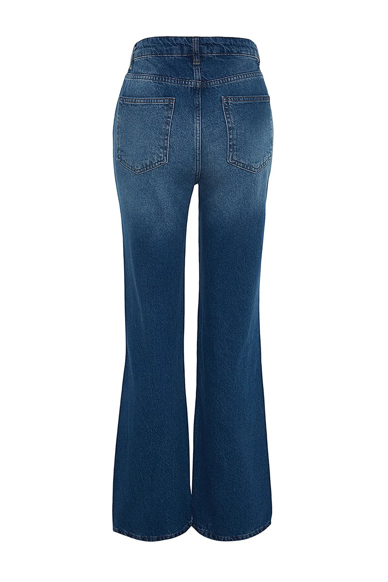 Vaqueros de mujer jeans azul oscuro xxs xs sml xl