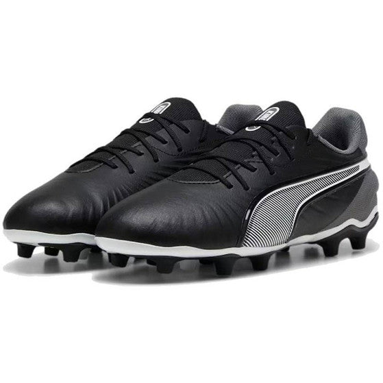 Puma boys football boots black white 31 32 33 34 35 36 37 38