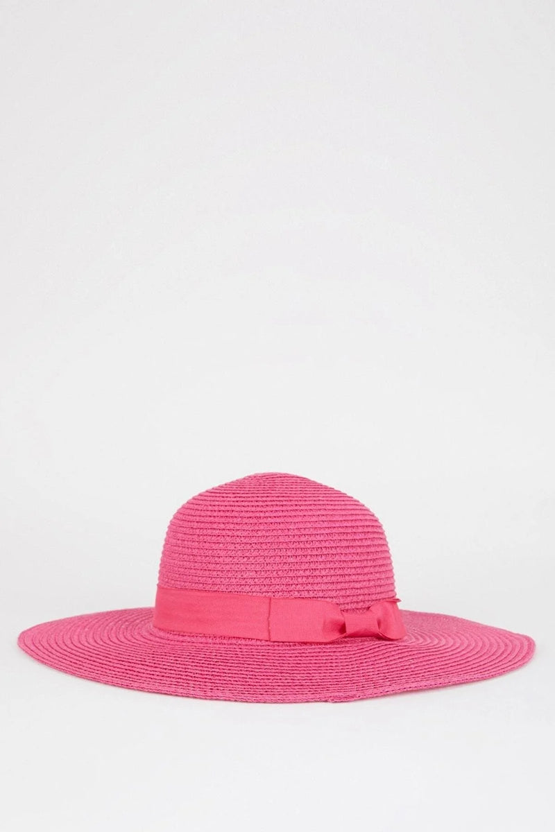 Gorro de playa para mujer azul naranja rosa