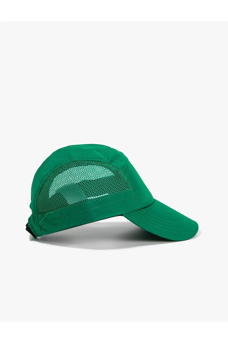 Gorra de mujer rosa verde oscuro