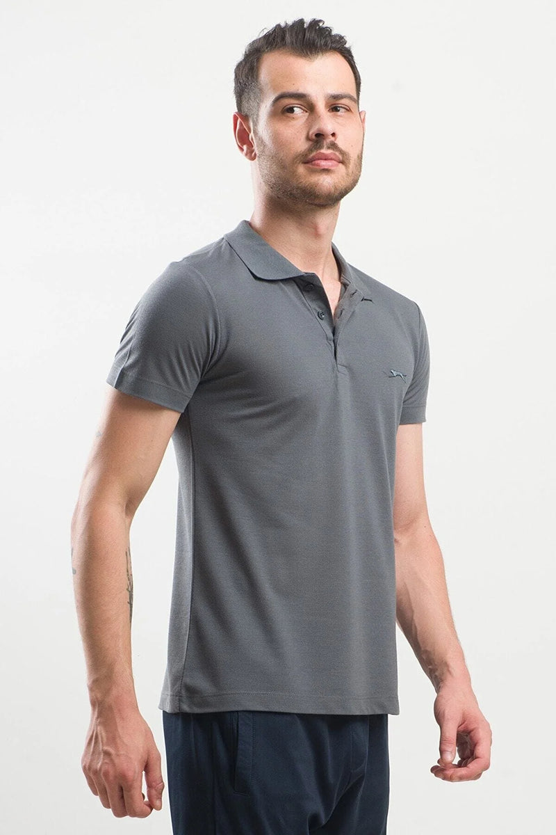 Polo de hombre gris azul oscuro gris oscuro sml xl xxl