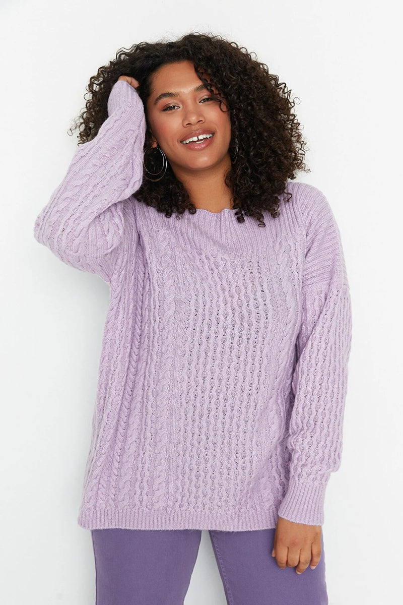 https://www.trendyol.com/en/trendyol-curve/plus-size-sweater-purple-regular-fit-p-263240862