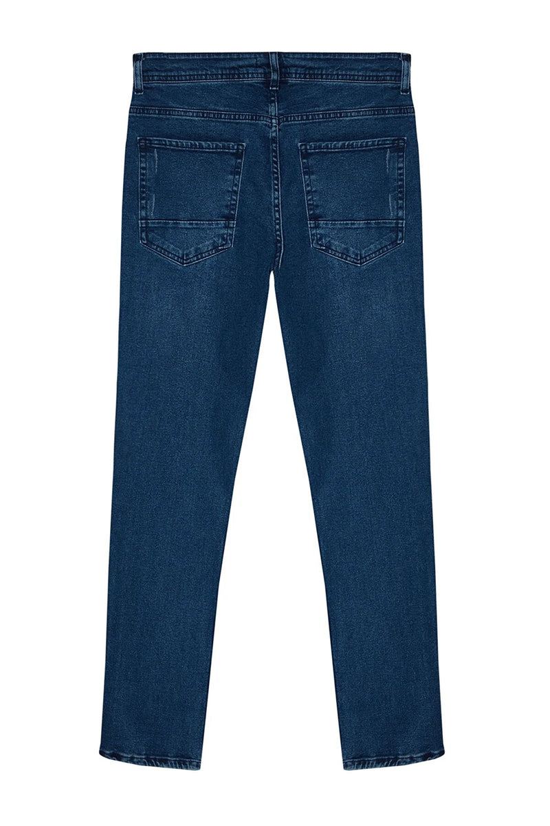 Heren spijkerbroek jeans donkerblauw xs s m l xl