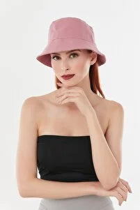 Sombrero de mujer rosa