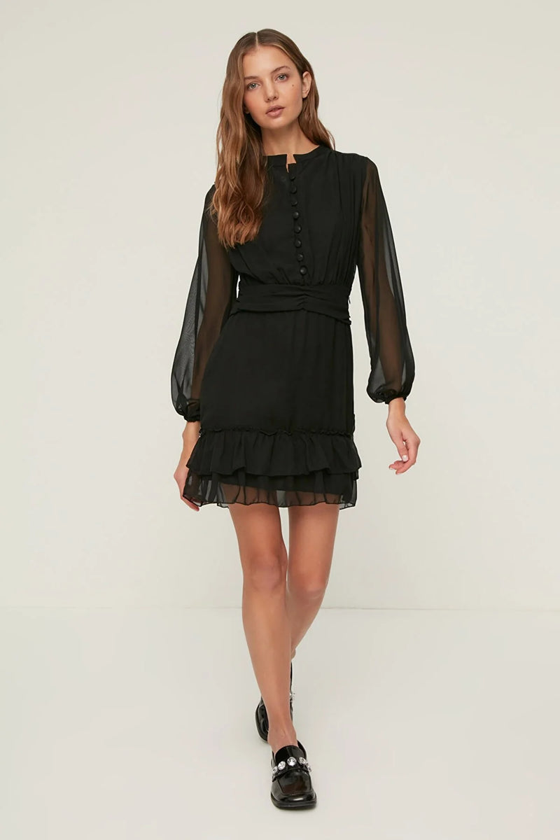 Vestido mujer negro xs sml xl