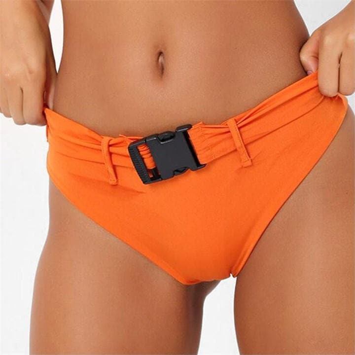 Conjunto de bikini de mujer naranja xs sml xl 