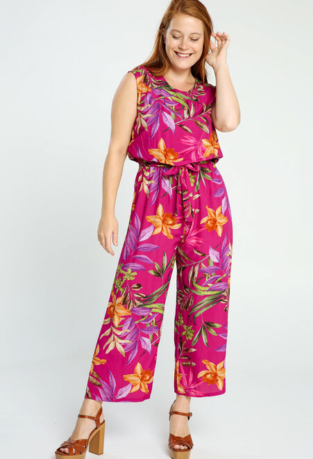 Dames jumpsuit roze m l xl xxl xxxl