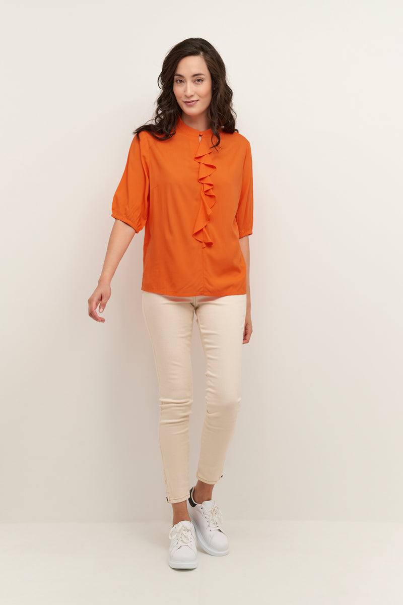 Blusa mujer naranja xs sml xl xxl xxxl