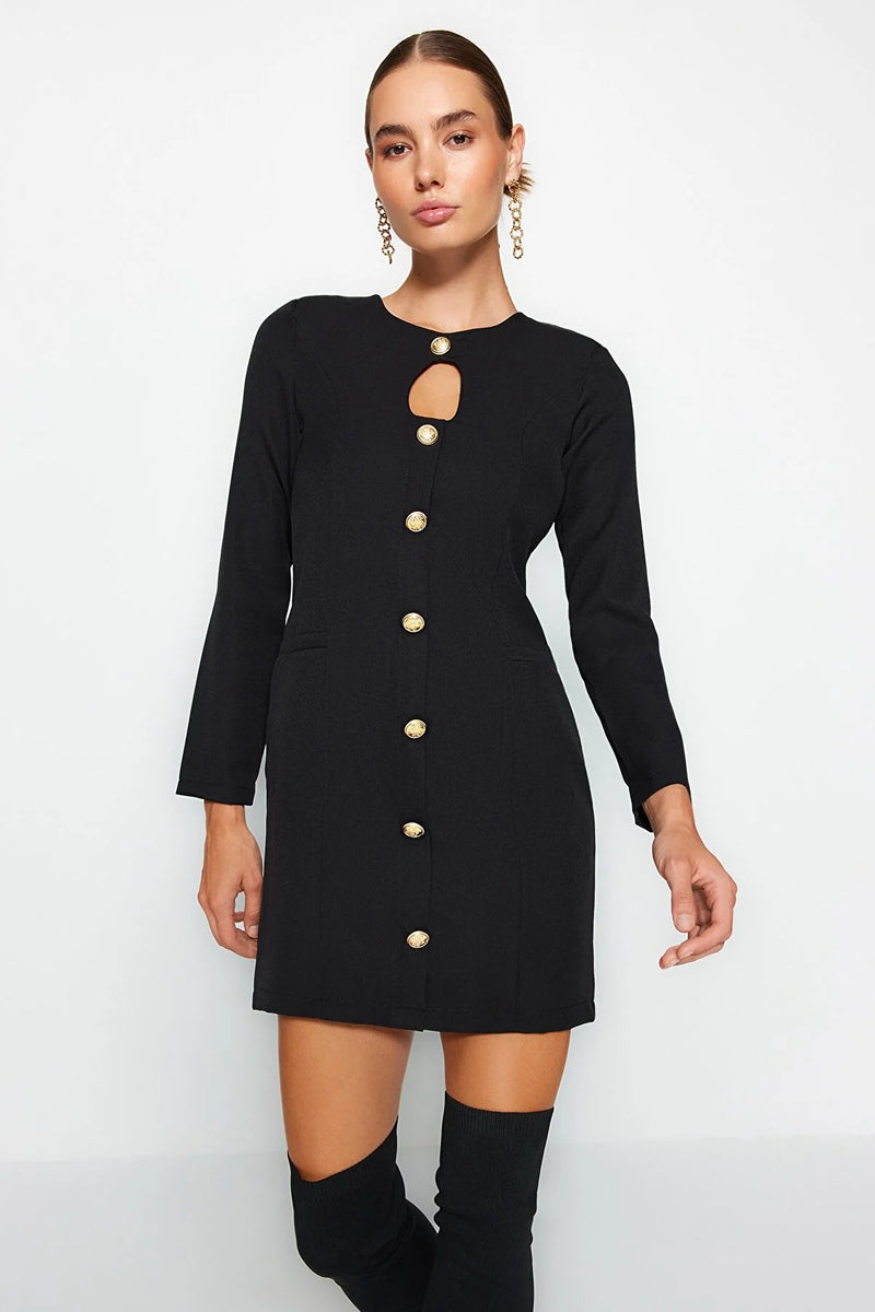 Vestido mujer negro xs sml xl 