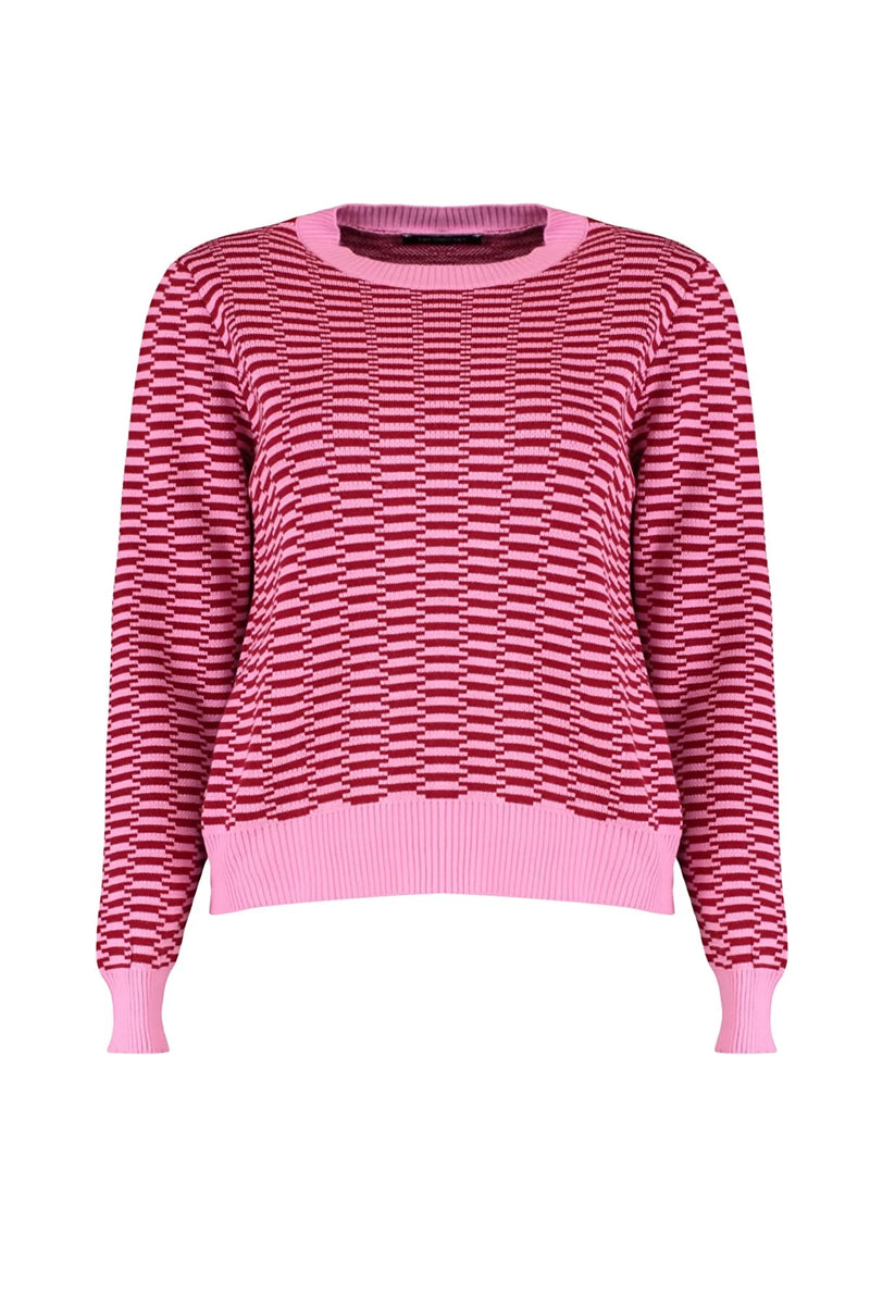 Dames trui roze s m l