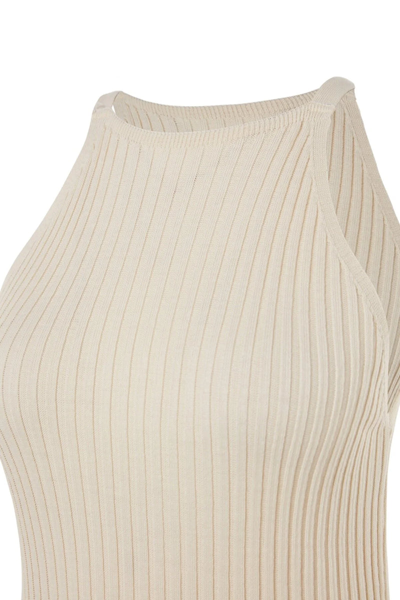 Vestido de mujer crema blanco xs sml 