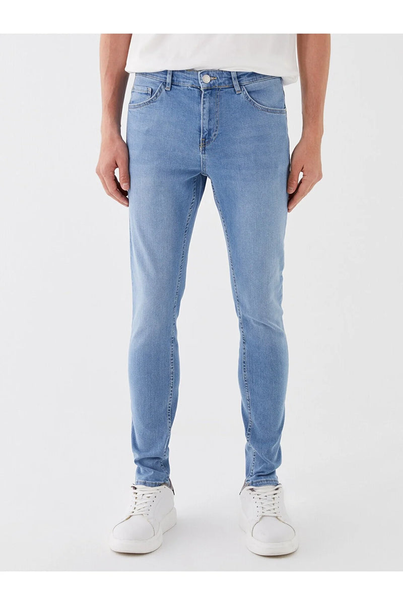 Heren spijkerbroek jeans blauw m l xl xxl xxxl