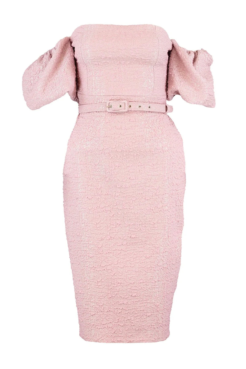 Vestido de mujer rosa xs sml xl 