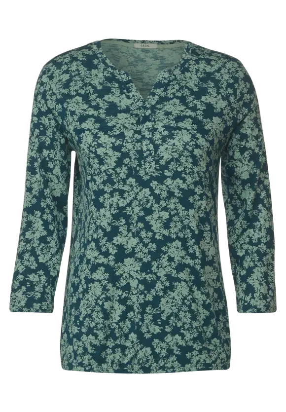 Dames shirt blauw groen xs s m l xl xxl