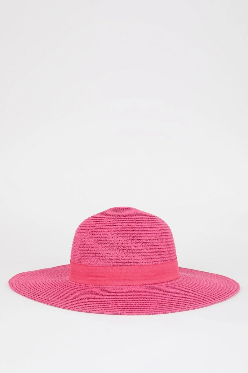 Gorro de playa para mujer azul naranja rosa