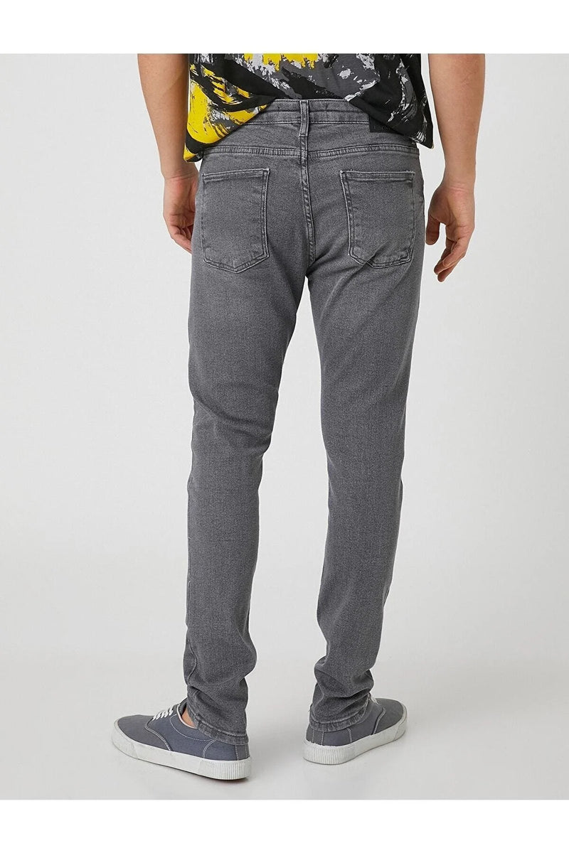 Vaqueros de hombre gris oscuro xs sm