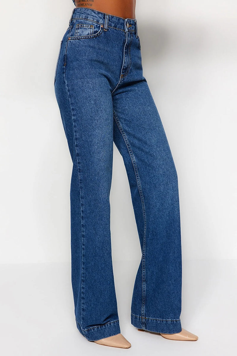 Vaqueros de mujer jeans azul oscuro xxs xs sml xl