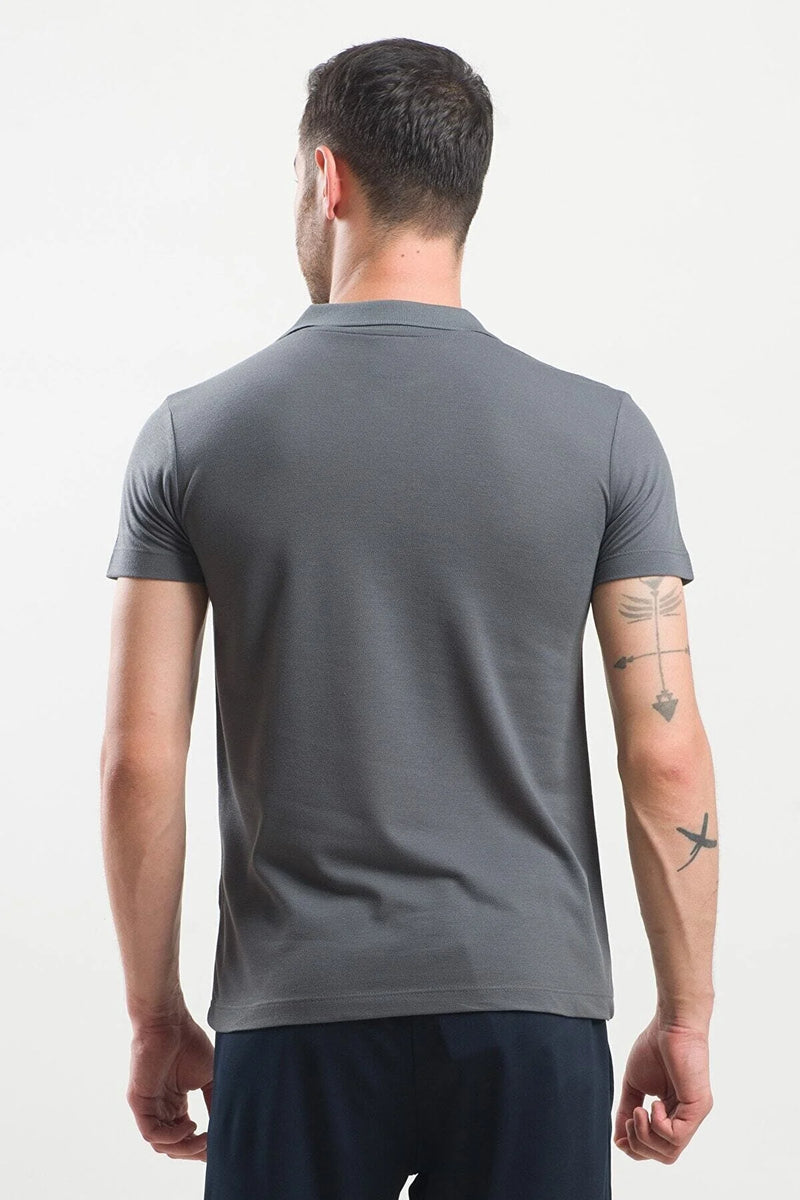 Polo de hombre gris azul oscuro gris oscuro sml xl xxl