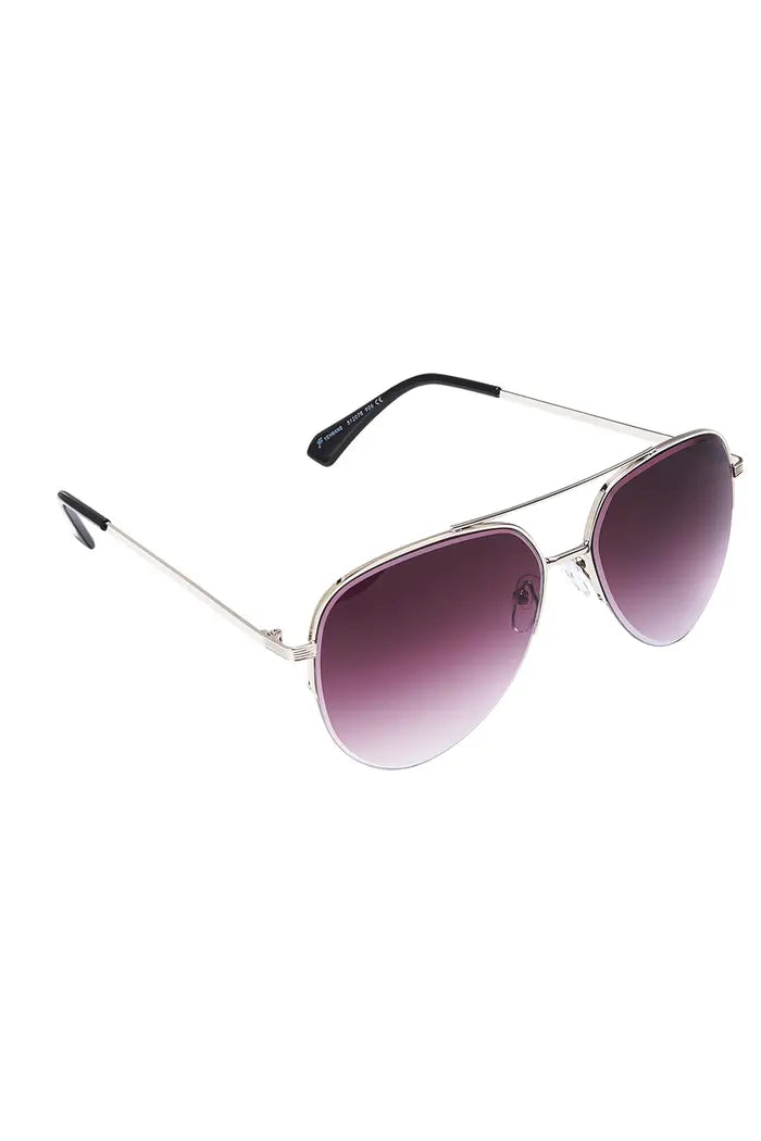 Dames Zonnebril aviator style - paars One size