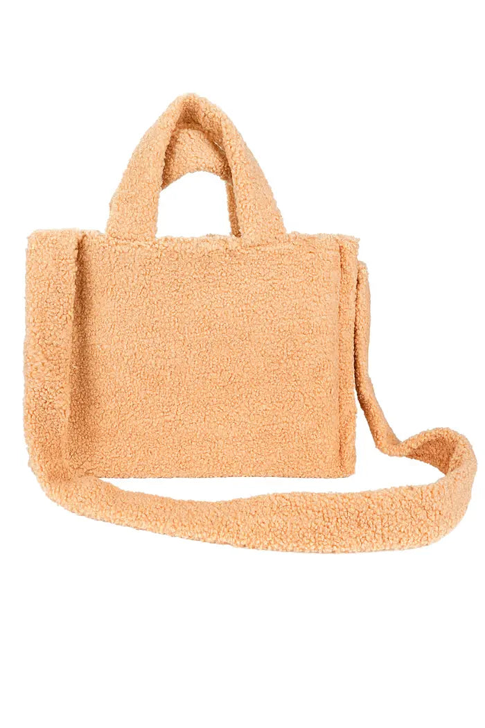 Fluffy teddy bag - Orange