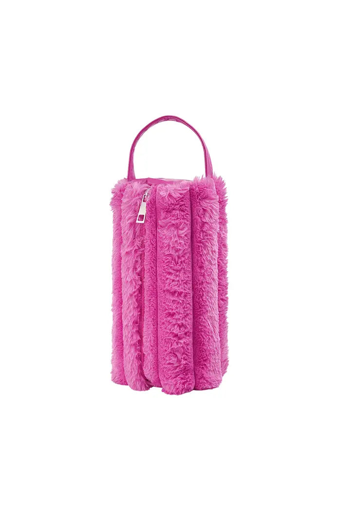 Glow & co makeup bag - fuchsia