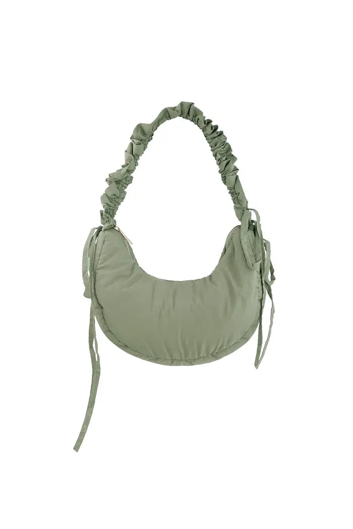 Knotty Circle Bag - Green