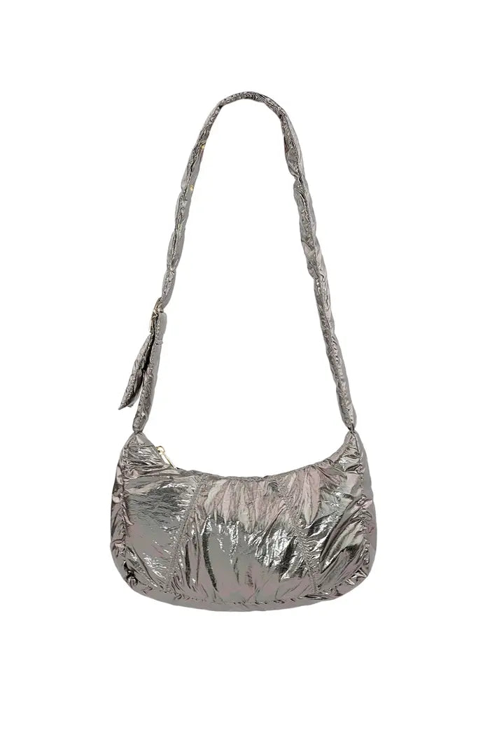 Metallic Muse bag - rose Gold color