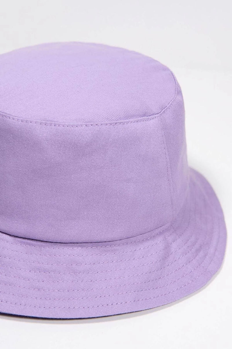 Sombrero de playa para mujer violeta beige negro