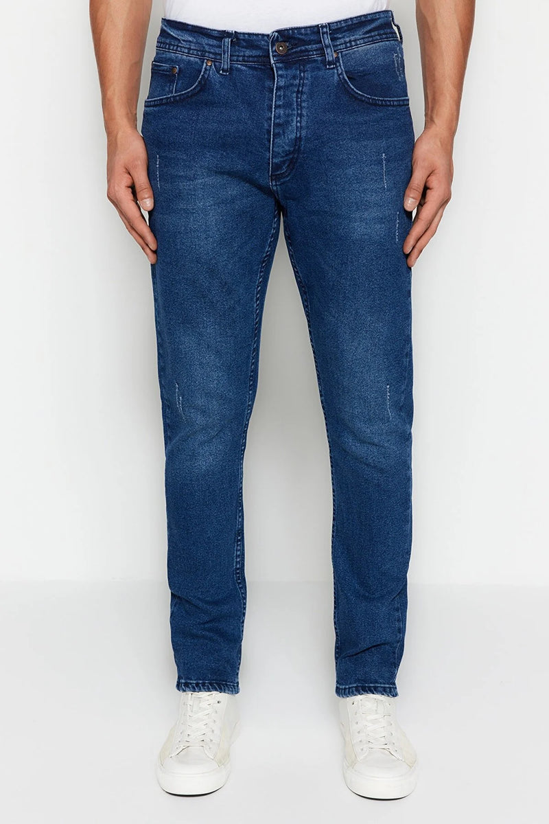 Vaqueros de hombre jeans azul oscuro xs sml xl 