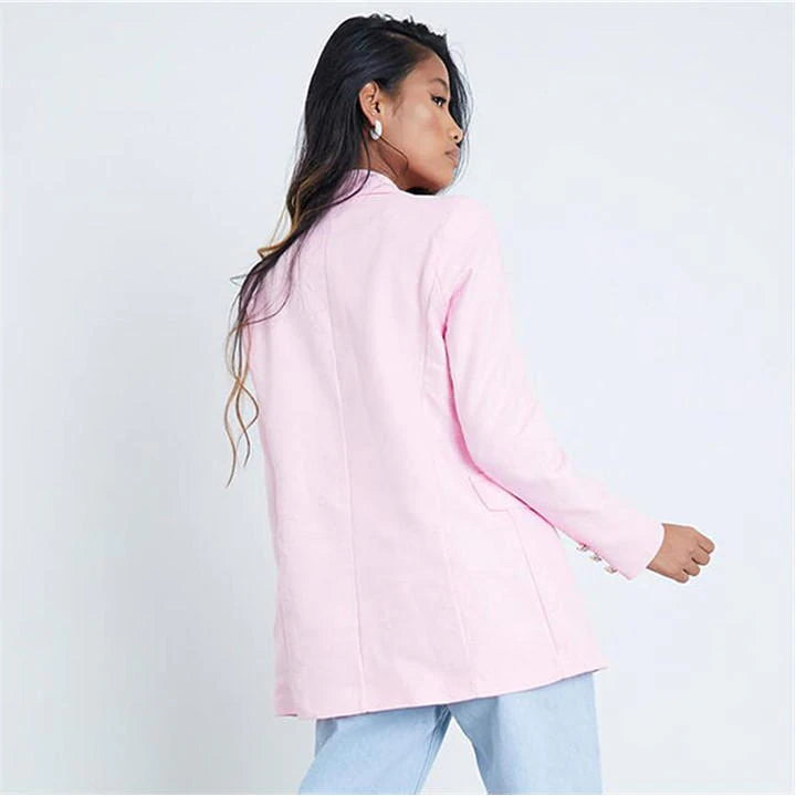 Blazer de mujer rosa xs sml