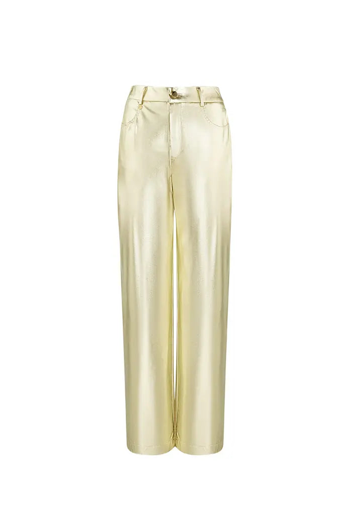 Metallic pants - Gold color S M L