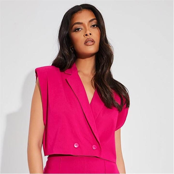 Blazer de mujer rosa oscuro xxs xs