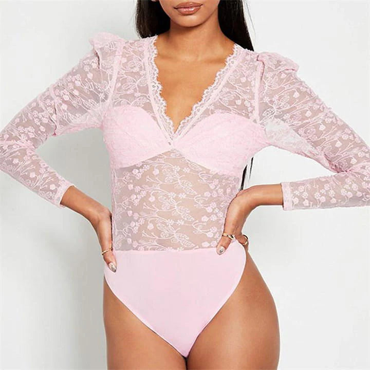 Body de mujer rosa xs sml