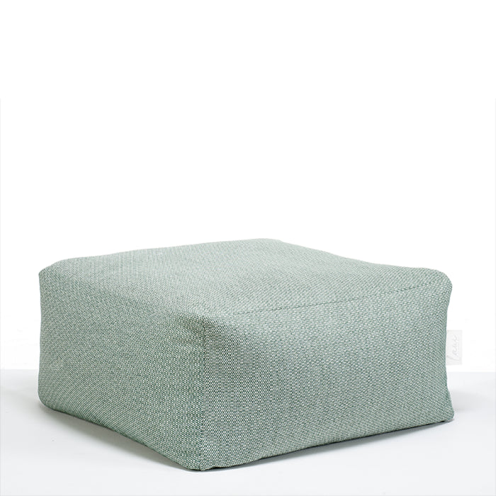 Reposapiés sofá otomano puf lounge 68 x 68 x 34 naranja beige verde musgo azul oscuro verde claro gris ceniza marrón claro antracita azul vaquero gris piedra