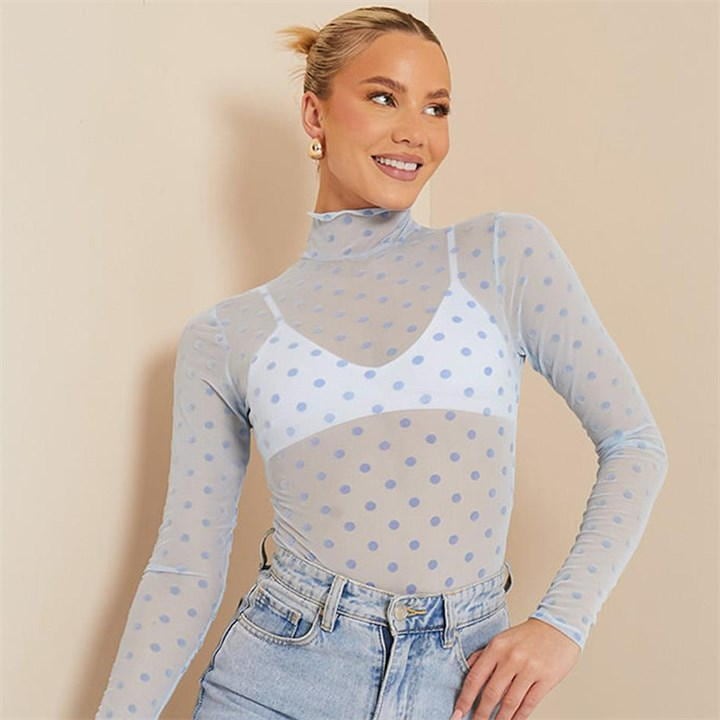 https://www.isawitfirst.com/i-saw-it-first-flocked-mesh-polka-dot-lettuce-hem-high-neck-bodysuit-644689