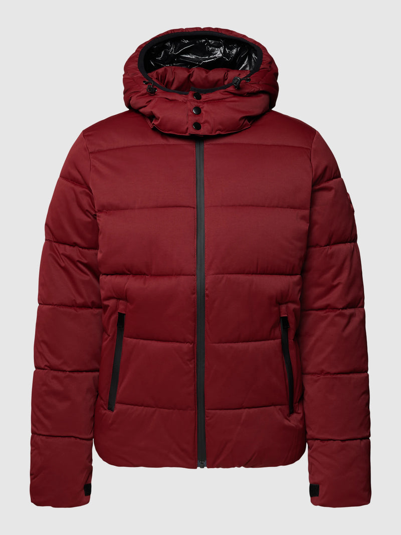 Heren winterjas donkergroen donkerrood zwart s m l xl xxl xxxl