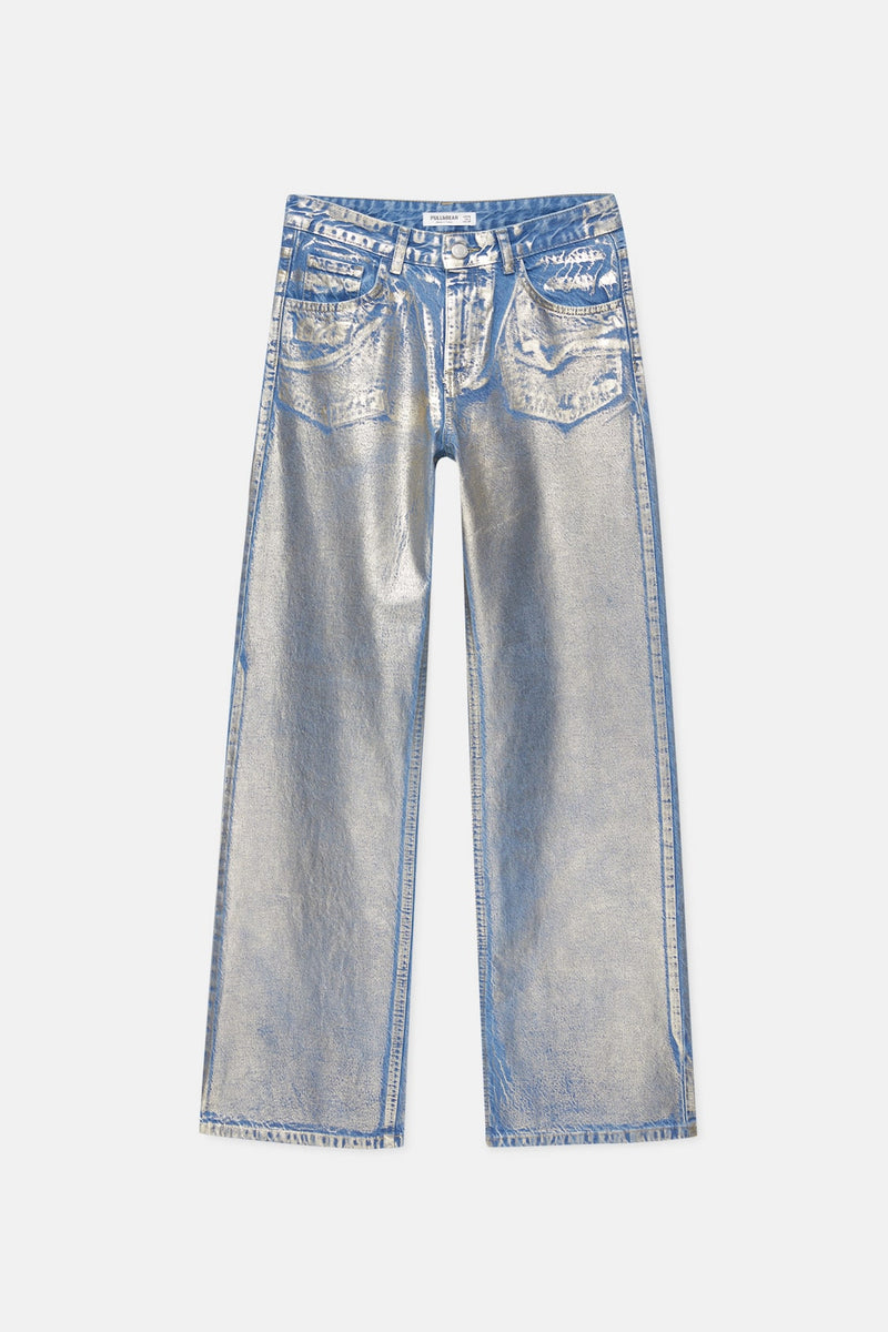 Dames jeans zilver 34 36 38 40 42 44