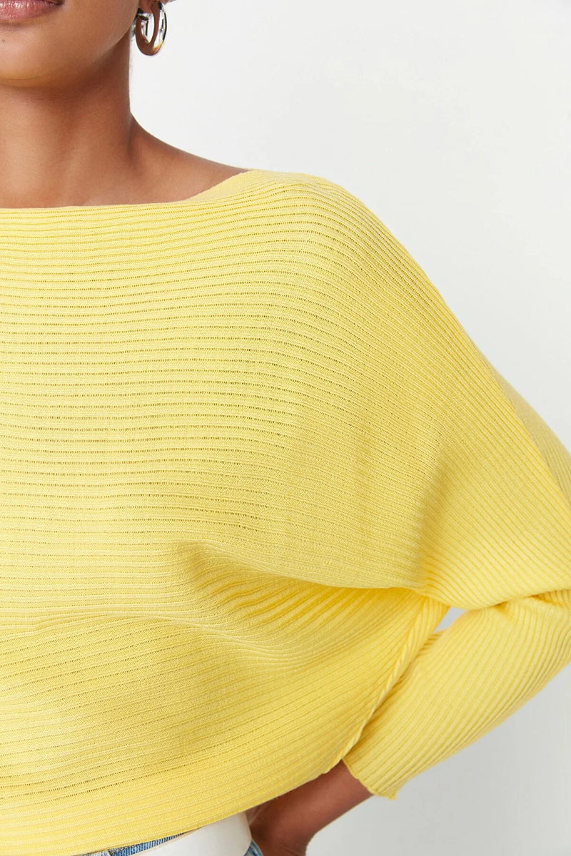 Jersey de mujer amarillo sml