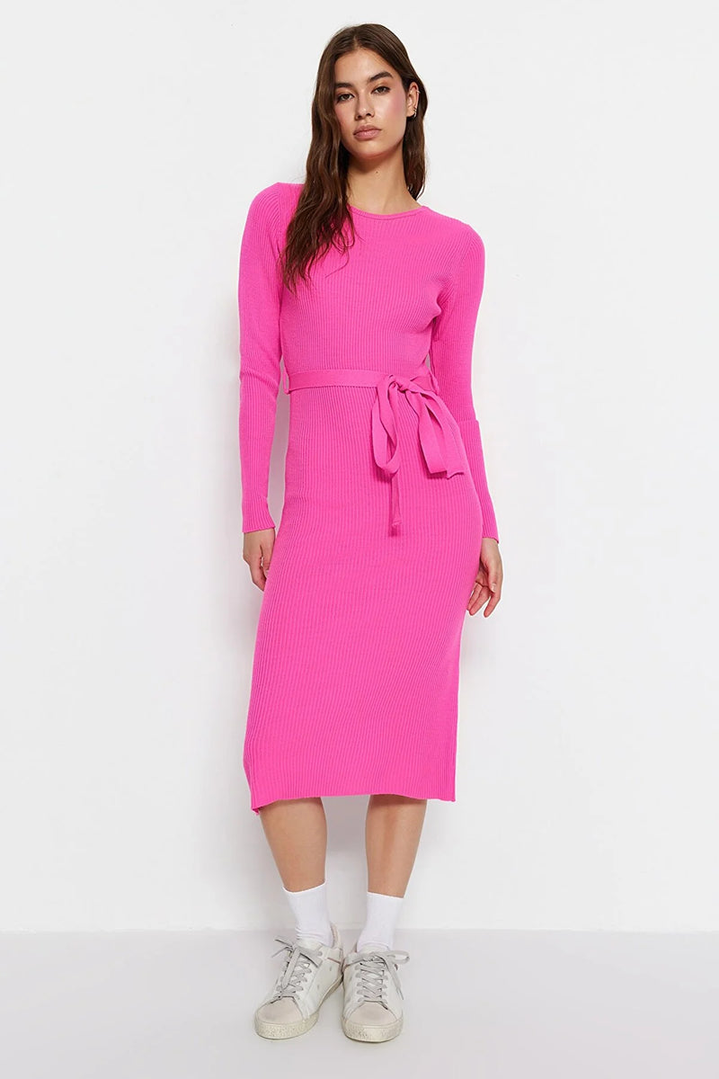 Vestido de mujer beige rosa sml 