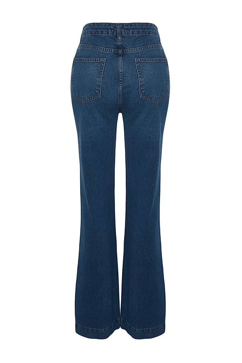 Vaqueros de mujer jeans azul oscuro xxs xs sml xl