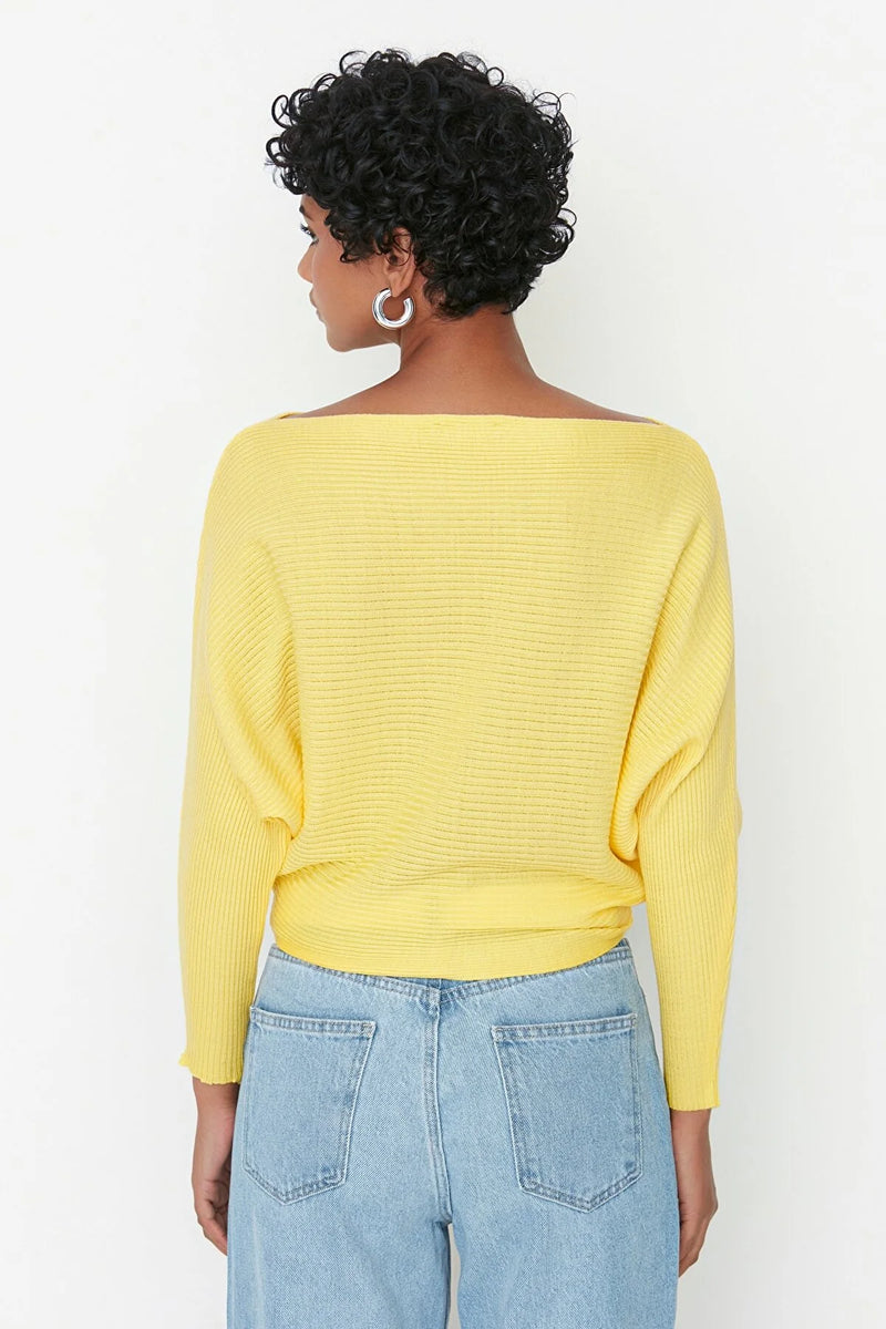 Jersey de mujer amarillo sml