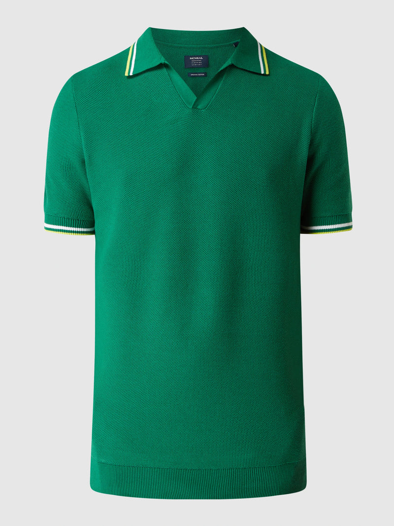 Heren poloshirt bruin wit groen s m l xl  xxl xxxl