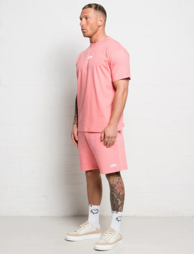 Conjunto de ropa para jogging para hombre rosa SML XL XXL