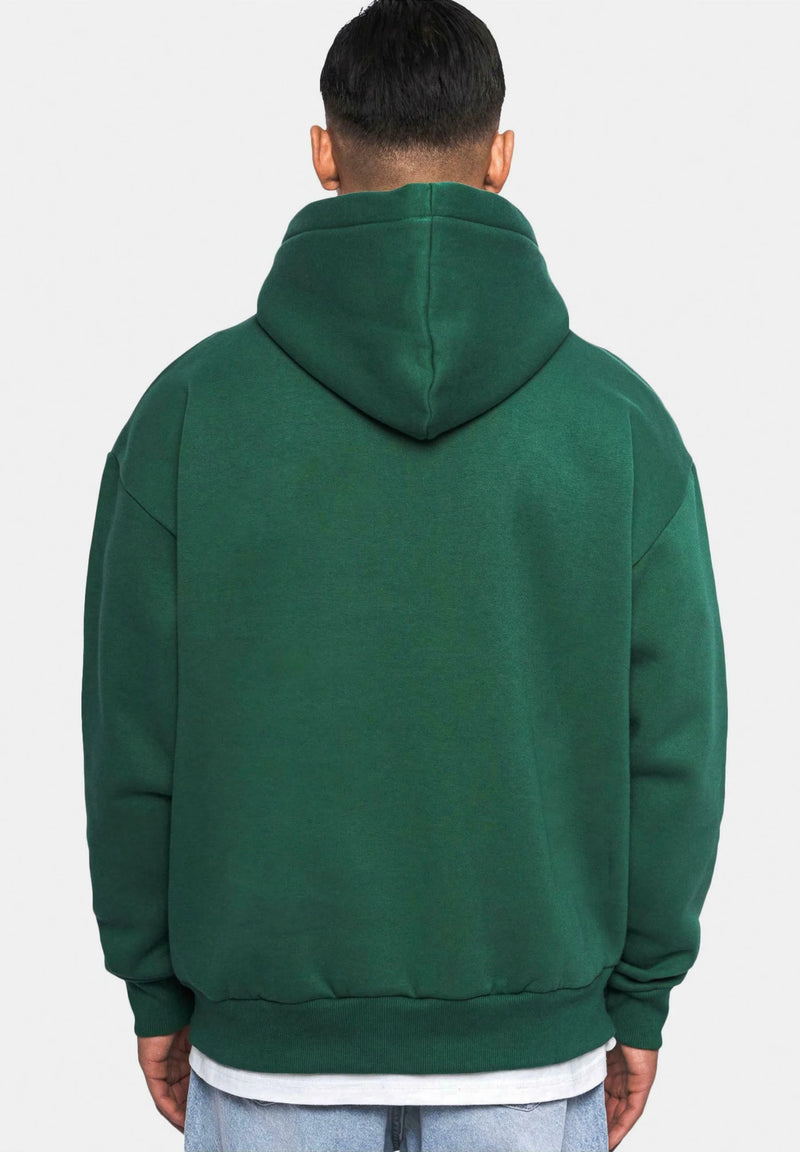 Heren Hoodie - washed green  S M L XL