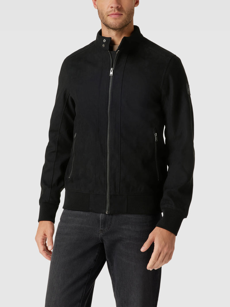 Chaqueta hombre cuero marrón negro SML XL XXL XXXL