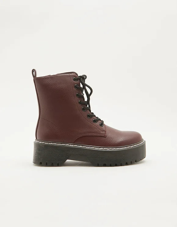 Dames boots schoenen rood zwart wit 36 37 38 39 40