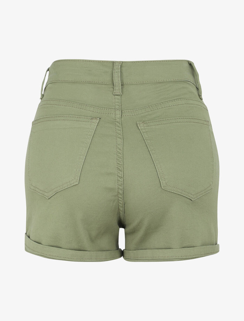 pantalones cortos de mujer verde sml xl xxl