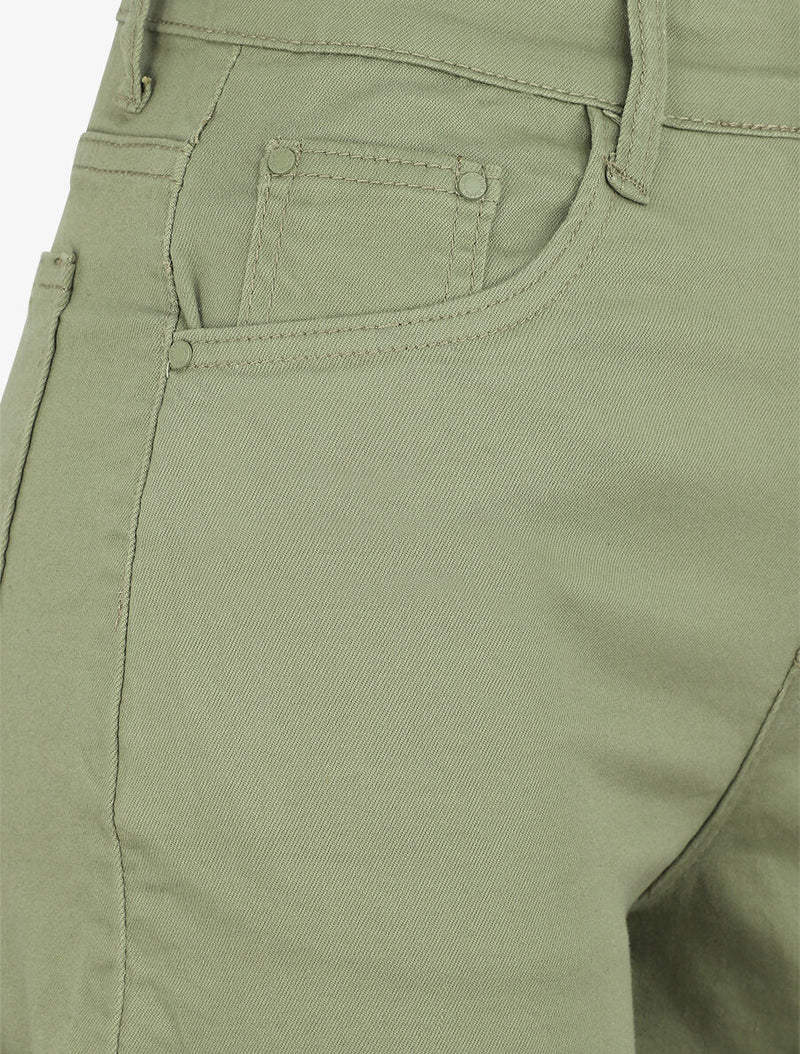 pantalones cortos de mujer verde sml xl xxl