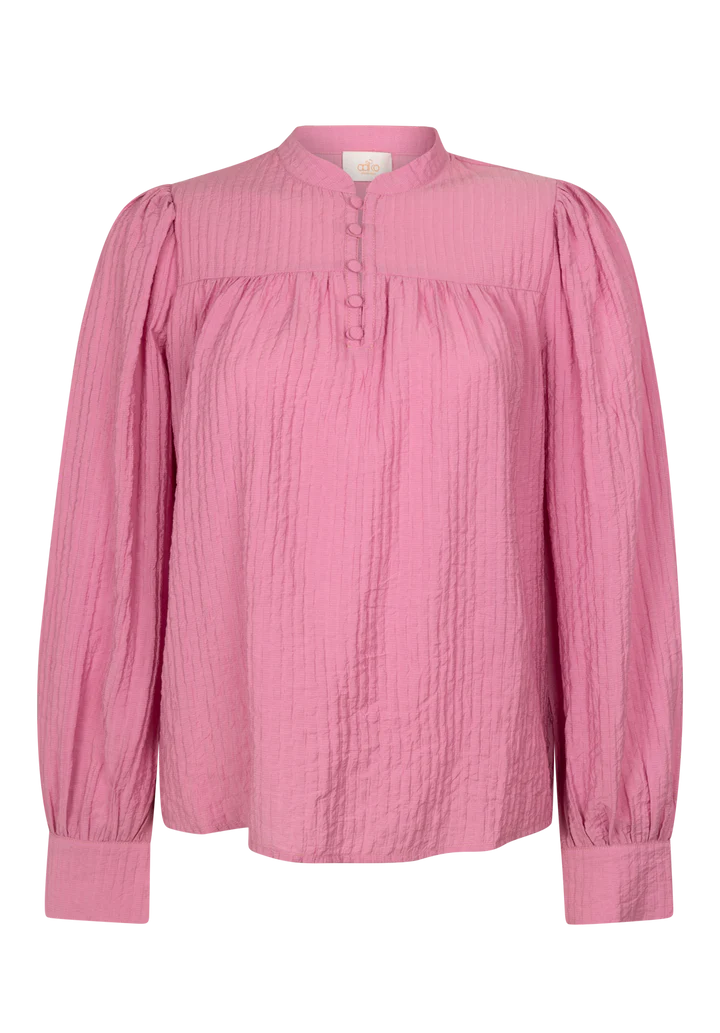 Dames blouse roze xs s m l xl