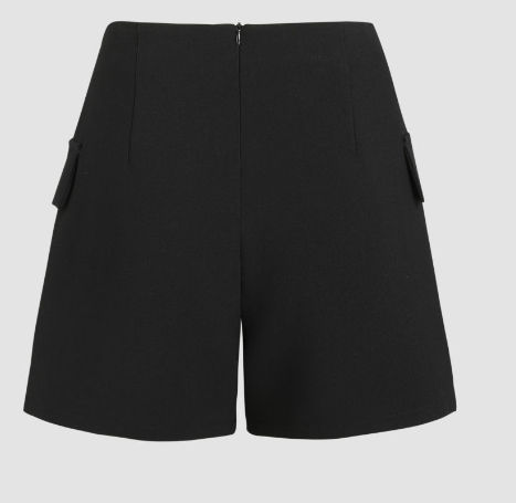 Pantalón corto mujer negro xs sml xl